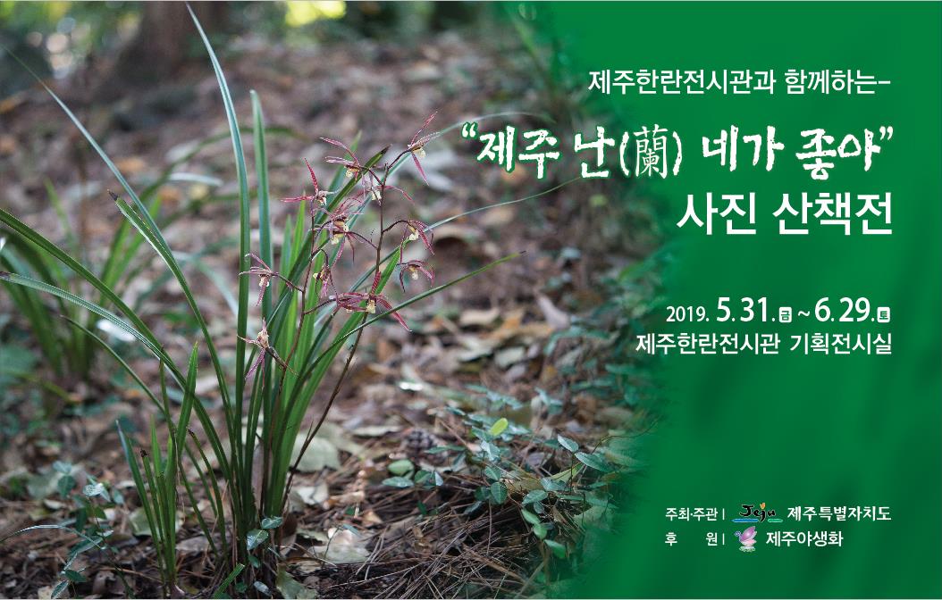 제주 난(蘭) 네가 좋아! 사진산책전